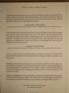 Marszalek Back Cover