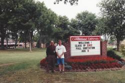 Both of us noticed the misspelled "orientation." Mark and Monty_Summer 1998